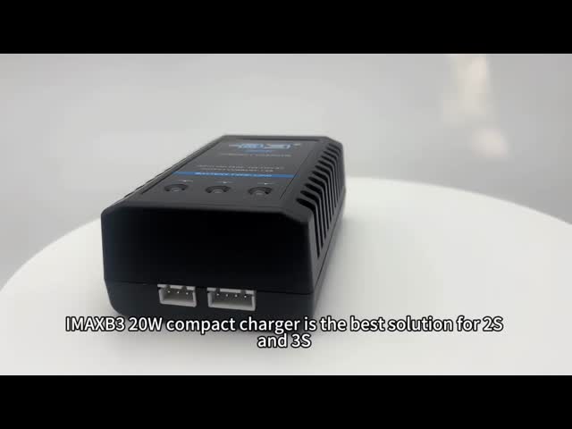 Imaxb3 RC Balance Charger 20W For 2s 3s 7.4V 11.1V Lithium Ion LiFePO4 Batteries