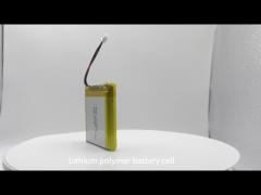 LP105556 3.7v 4000mAh 14.8Wh rechargeable lithium battery