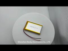LP105080 115180 power lithium cell 3.7v 5000mAh rechargeable lithium polymer battery