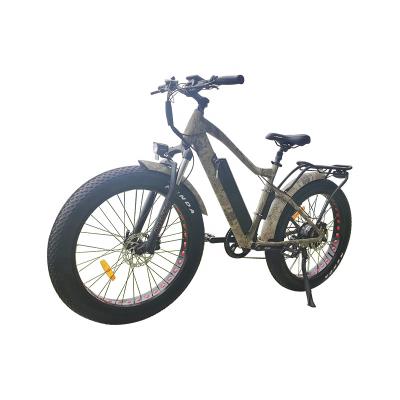 China Lantu Ebike wholesale oem 26 inch 1000 watt fat tire chopper mountain ebike with lcd display for usa en venta