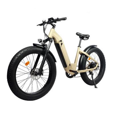 Chine High performance 750w step thru emtb ebike electric bikes with hidden battery america à vendre