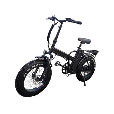 China Lantu Ebike Wholesale 20 inch 48v 500w Fat Tire Folding Mini Electric Bike for Adult en venta