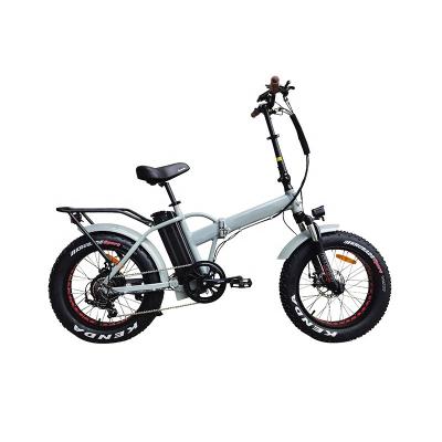 China High power 48v 500w 750w off road fat tire foldable electric bike with CE certificate à venda