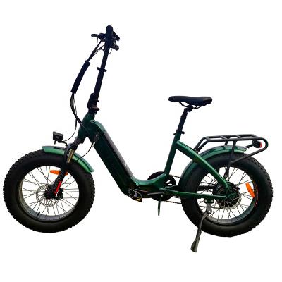 China Lantu Ebike folding fat tire step through electric bicycle Europe for sale à venda