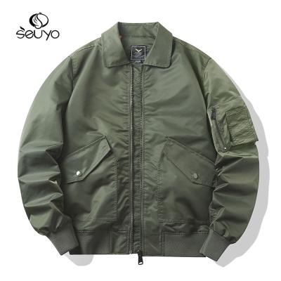 China Seuyo QUICK DRY Mens Airsoft Jacket Pilot Bomber Jacket Coat Hip Hop Military Jackets for sale