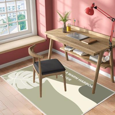 China Rectangular Floor Study Rug Computer Chair Mat Non-Slip Wooden Protector Floor Mat Can Be Customized Mat for sale