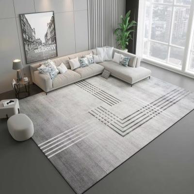 China Bedroom Carpet Living Room Luxury Light Carpet Study Floor Mat Household Bed Cushioned Single Mat for sale