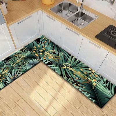 China Antimicrobial Floor Mat Living Room Door Mat Floor Mat Kitchen Strong Wear-Resistant Mat for sale