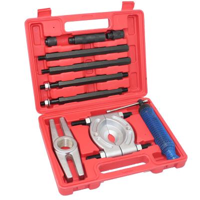 China Auto Repair Tools 10pcs 75-105mm 10 Ton Hydraulic Bearing Puller And Separator Set for sale