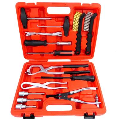 China Auto Maintenance Tools Car Household Tools 15pc Brake Service Repair Maintenance Tool Kit for sale