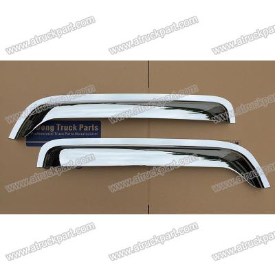 China Chrome Visor For ISUZU NPR 150 NQR 175 NMR 130 NLR 130 Truck Spare Body Parts for sale