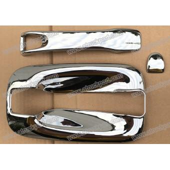 China Chrome Outside Handles Garnish For ISUZU DECA-320-270 Truck Spare Body Parts for sale