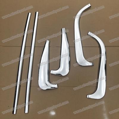 China Chrome Door Garnish For Fuso Canter 2010 Truck Spare Body Parts for sale