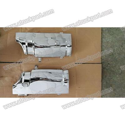 China Chrome Front Corner Panels for Hino Ranger FM3M FM2K Chrome Truck Parts for sale