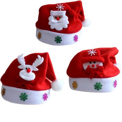 China Christmast ornament kids christmas hats decorations christmas deco hat price kids adult cheap christmas hats unique hats cheap christmas unique hats for sale