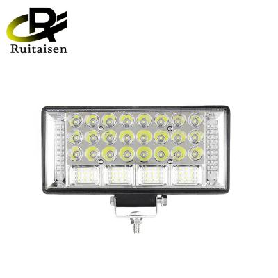 China Aluminum Alloy 8 Inch Car LED Run Light 204W 68 SMD 6000K LED Light Bar SUV Truck Off Road Flootlight 12V/24V 4x4 for sale