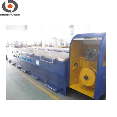 China Medium Speed ​​With Fast Die Change Rod Breakdown Machine With Annealer For Copper for sale