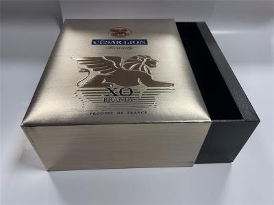 China High Class Red Wine Box Paper Premium Wine Gift Box met geïmprimeerd drukwerk Te koop