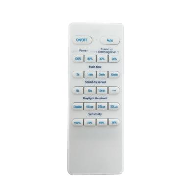 China IR LED Indicator Light Remote Controller For Microwave Dimmable Motion Sensor Remote Controller For Occupancy Sensor Setting for sale