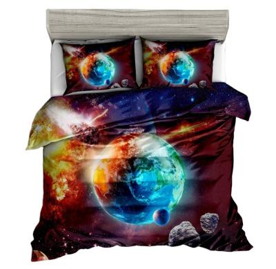 China Best Selling 3pcs Nondisposable Home 3d Duvet Cover Set Luxury Bedclothes Bedding Set for sale