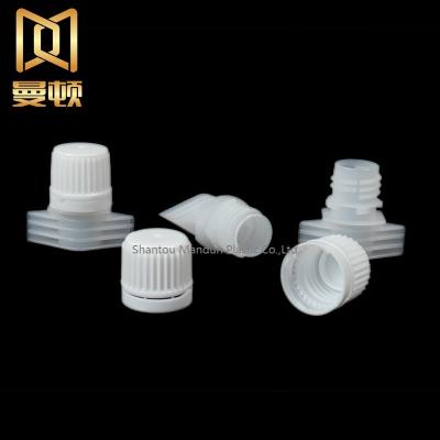 China Non Spill Maker 13mm Professional PE Plastic Spout Cap For Food Pouch for sale