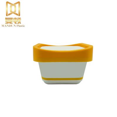 China OEM single wall custom logo iml plastic food packaging cup with lid sauce yogurt cup jelly cup for sale