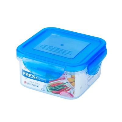 China Freshness Preservation Square Food Grade PP Plastic Food Storage Container for sale