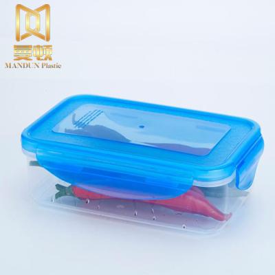 China Freshness Preservation Food Grade PP Storage Box Microwavable Lunch Container for sale