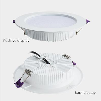 China Good Price 7W 9W 14W 20W 24W Modern Flat Led Panel Lamp Recessed Round Ultra Thin Slim Led Ceiling Panel Light for sale