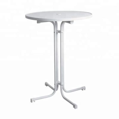 China Wholesale Price 80cm Diameter High Heat Resistant Top With Top Cocktail Tables for sale