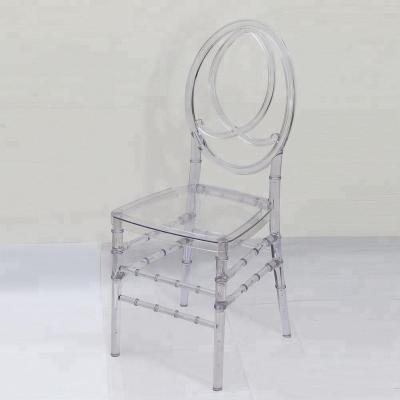 China Injection-molded high quality clear acrylic chair with UV stabilized PP or PC Phoenix wholesale price for sale