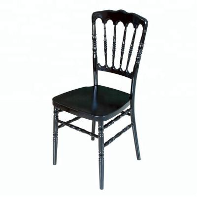 China UV Protect Wholesale Price Black Resin Banquet Napoleon Chair for sale