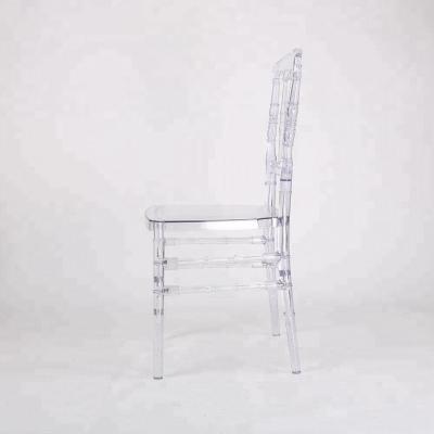 China UV Protect Elegant Design High Quality Wedding To Flip Napoleon Crystal Chair for sale