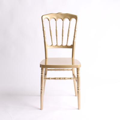 China UV protect wholesale price party use gold napoleon chiavair rental chair for sale