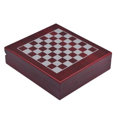 China Custom Business Gift 2020 Accessories Chess Opener Wooden Wine Gift Set for sale