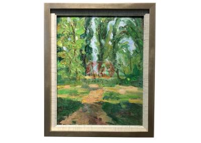 Κίνα Handpainted Abstract Oil Painting Landscape Oil Painting For Bedroom Painting With Frames Stretched Home Decoration προς πώληση