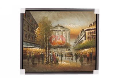 China Europe Modern Architecture oil painting , New Landmark Flatiron Building Oil Paintings for sale