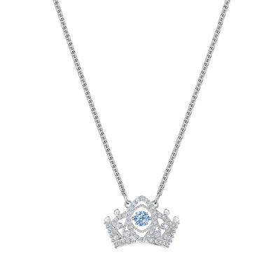 China TRENDY Romantic Crown Clavicle Necklace for sale