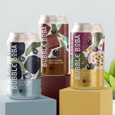 China Ready-to-eat Taiwan Canned Bubble Milk Tea for sale