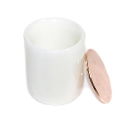 China Home decoration factory hot sale marble candle jar candle holder/wedding decoration for sale