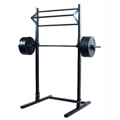 China Hot Sale Eco-friendly Real Adjustable Weightlifting Rack Split Dumbbell Squat Rack for sale