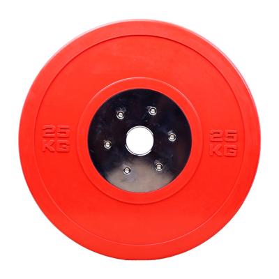 China Eco - Friendly Powerlifting Custom Weightlifting Competition Bumper Plates for sale