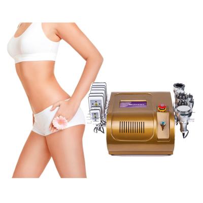 China 40k Weight Loss Cavitation Body Slimming Massager Vacuum RF Face Skin Tightening Laser Cavitation Machine for sale