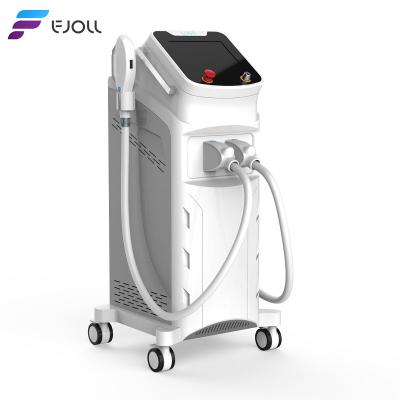 China Professional Commercial E-light Dye Removal/Multifunctional Hair Removal Beauty Machine Optional IPL/SHR+808nm Diode 3 Wavelengths Laser for sale