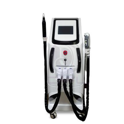 China Pigment Removal 2500W OPT 4 In 1 Opt+laser+RF+ipl Shr Skin Rejuvenation 1064 Tattoo 532 1032nm Hair Removal Machine for sale