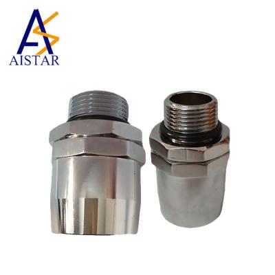 China Old Hot Sale Brass Fuel Dispenser Gas Station Vision Stay Joint Swivels Connection Between Hose for sale