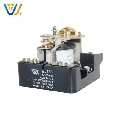 China Jqx-62f 100A Relay 90a Power Relay Para Refrigerator 1c SPDT Overload Contactor Epoxy General Purpose Relay For Electric Fans for sale