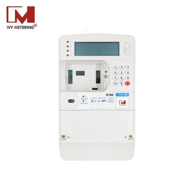 China DDS540 STS Three Phase Prepayment DLMS Electronic Static Meter EM524021 for sale