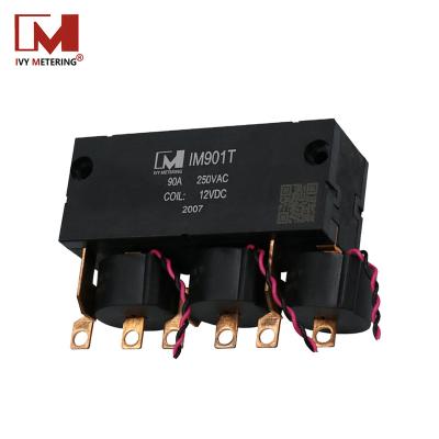 China Sealed Relay Manufacture IM901T UC3 Approved 90A 3 Phase Latching Relays For Smart Meter for sale