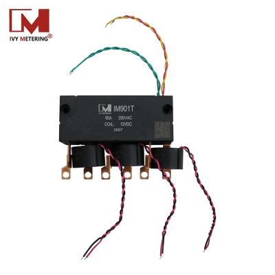 China IM901T 90A High Level Sealed Switch Three Phase Magnetic Mini Latching Relays With CT for sale